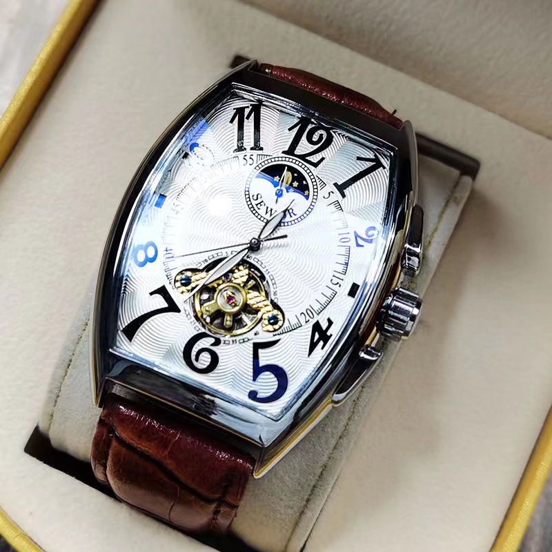 Seiko Watch Prospex - SEWOR 기계식 시계 남자 골드 뚜르