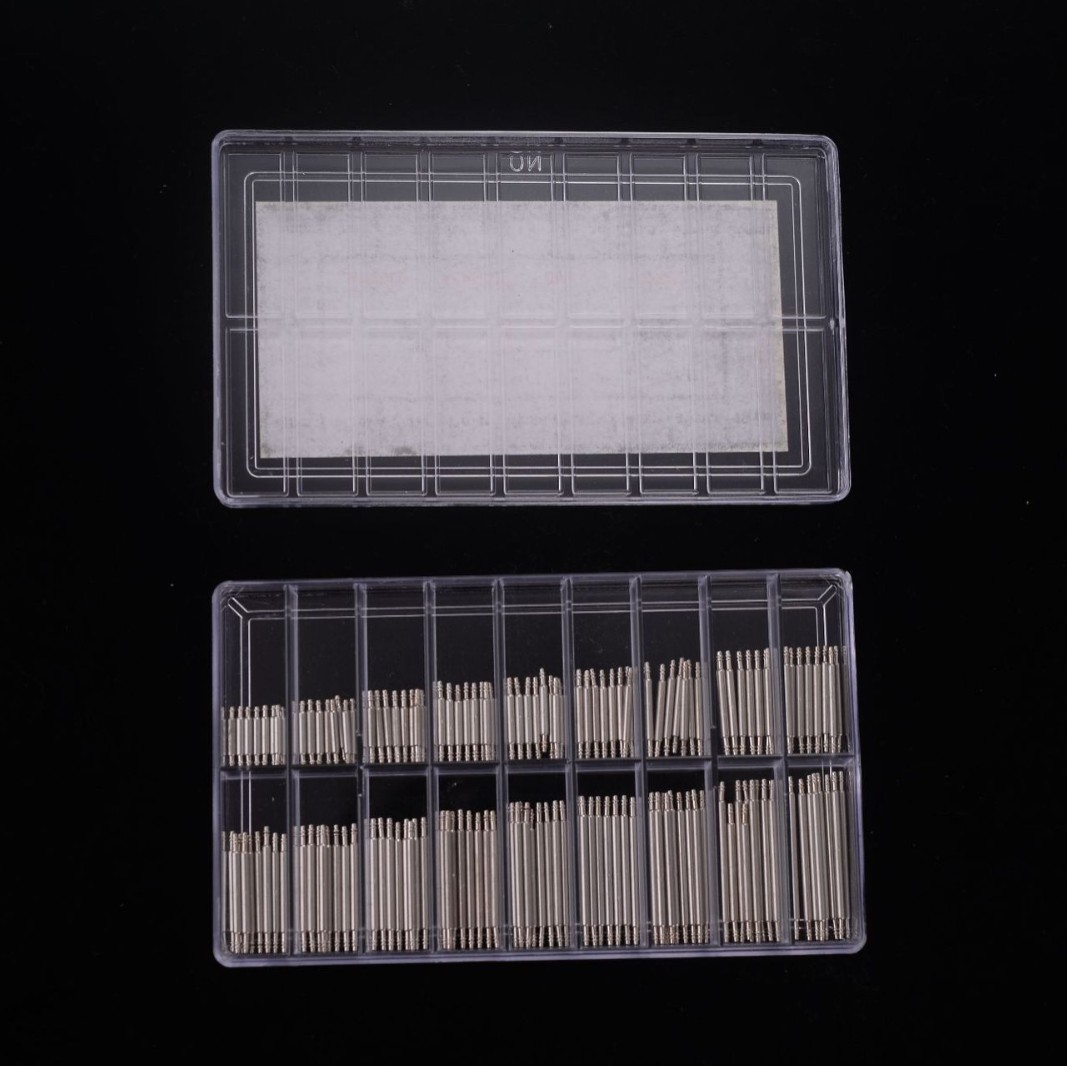 Spring Bar Tool Set - 144개 스테인레스 스틸 시계 스프링 바