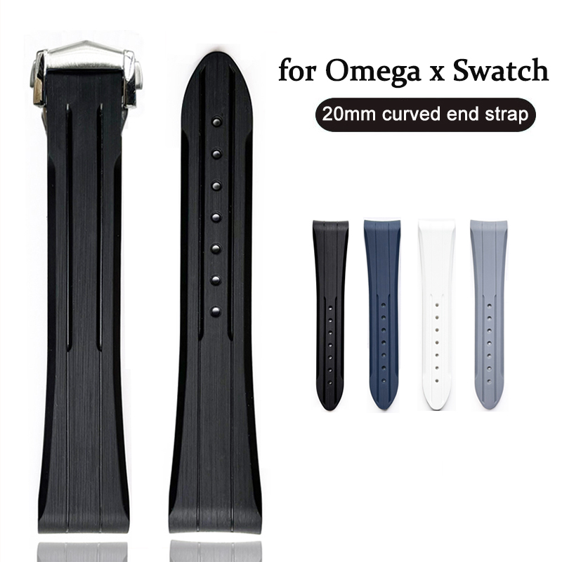 Omega Watch Speedmaster - 오메가 X 스와치 문스와치용 20mm 고무