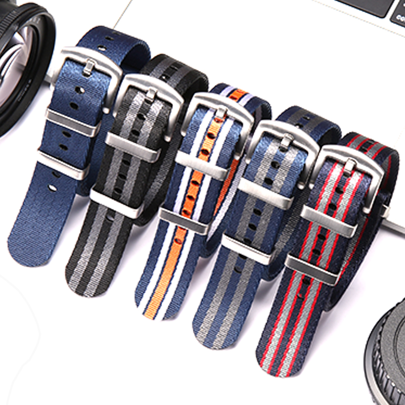 Nato Strap Nylon - 롤렉스 세이코 시계 액세서리용 고품질 소프트