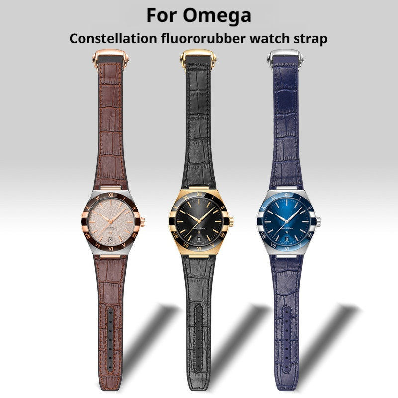 오메가 컨스텔레이션 시리즈용 정품 소가죽+FKM 시계줄 - Omega Watch Constellation 리뷰 및 가격