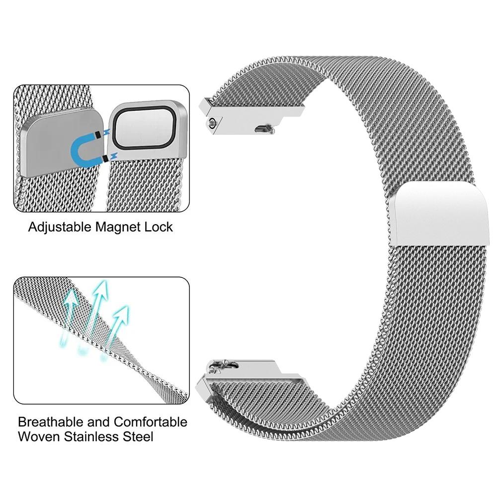가민 CIRQA 스마트 밴드용 밀라노 루프 스트랩 교체 - Milanese Loop Magnetic 리뷰 및 가격