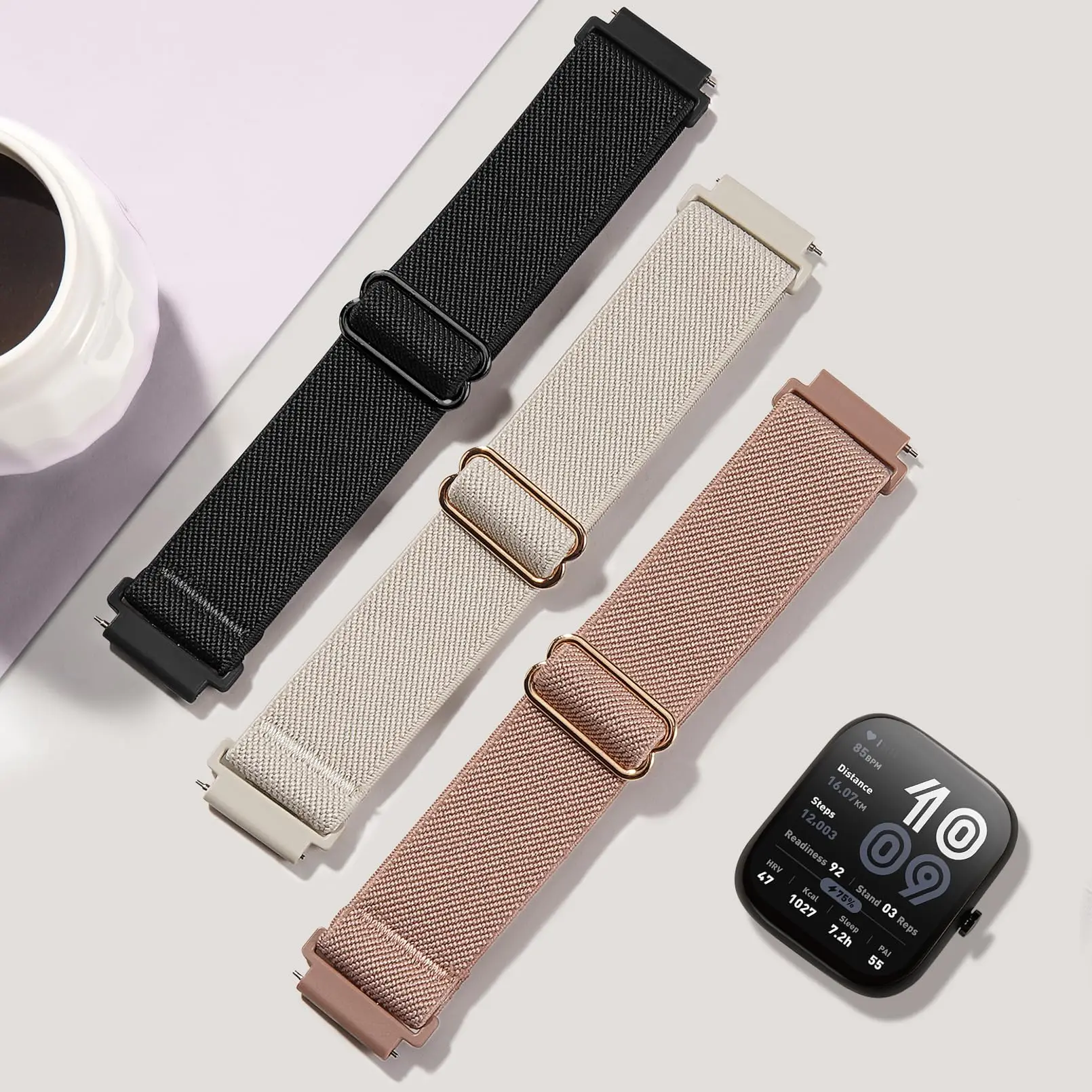 Amazfit GTS 4/3/2/Mini/GTR 4/3 - Nato Strap Nylon 리뷰 및 가격