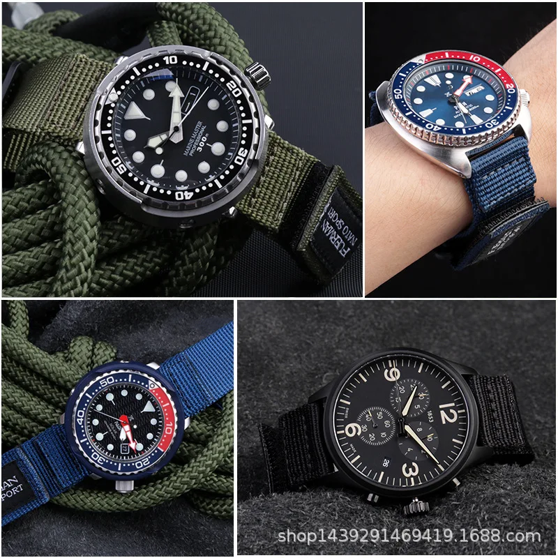 핫 탑 나일론 나토 시계 스트랩, 세이코 No.5 00 - Nato Strap Nylon 리뷰 및 가격