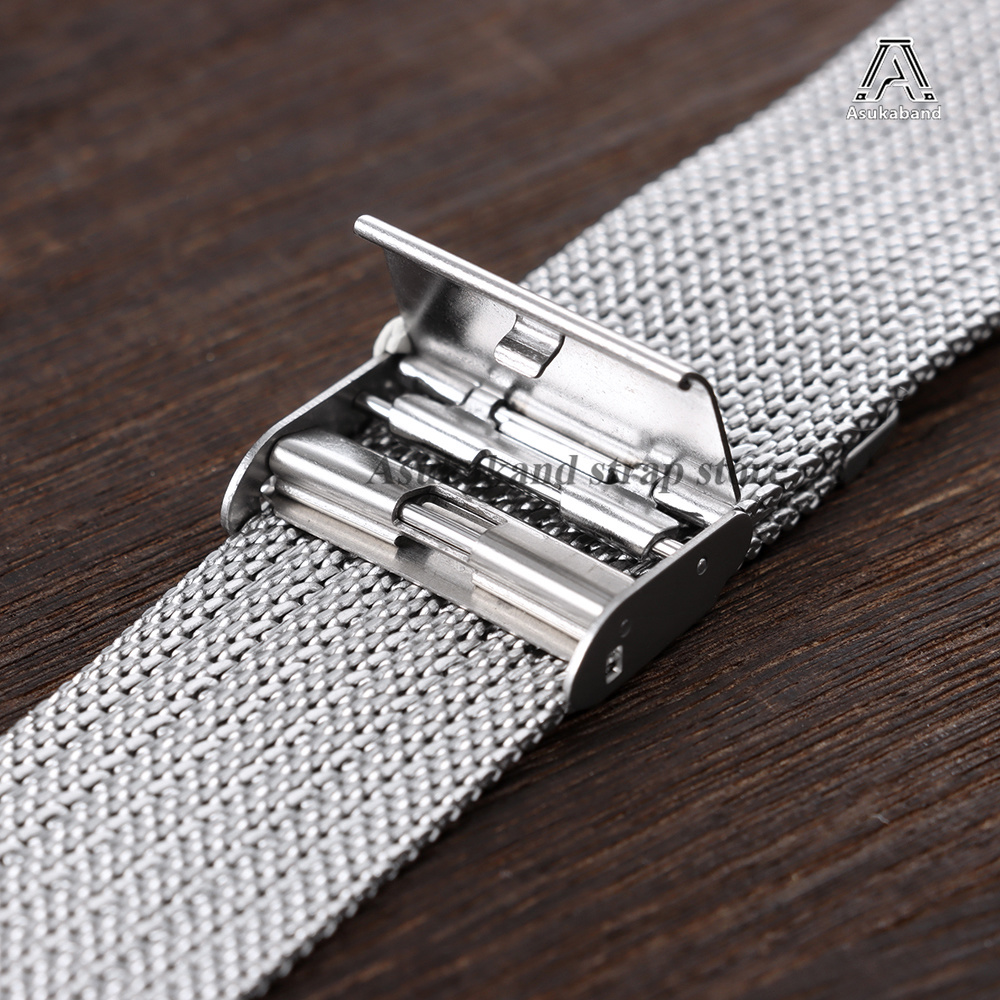 0.6 메쉬 밀라니즈 스테인리스 스틸 스트랩 18mm  - Mesh Strap Metal 리뷰 및 가격