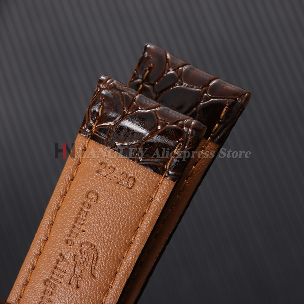 악어 패턴 디자인 가죽 시계줄 버터플라이 버클 남성 여 - Butterfly Clasp Deployant 리뷰 및 가격